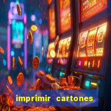 imprimir cartones de bingo